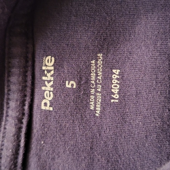 Navy dinosaur long sleeved tee shirt - Picture 2 of 3